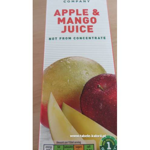Sok z jabłka i mango Apple & Mango Juice - Aldi - kalorie..