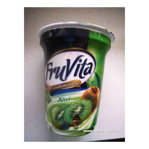 Jogurt FruVita - kiwi - FruVita - kalorie, wartości..