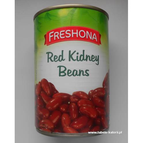 kradse immunisering Misbruge Fasola Red Kidney Beans - Freshona - kalorie, wartości odżywcze, ile  kalorii, kcal - Tabele kalorii