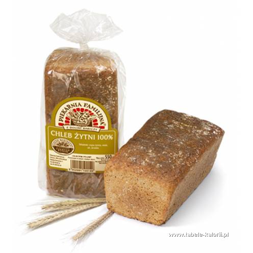 Chleb z mąki żytniej na zakwasie