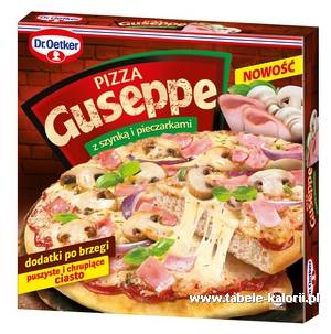 Pizza Giuseppe z szynką i pieczarkami - Dr. Oetker